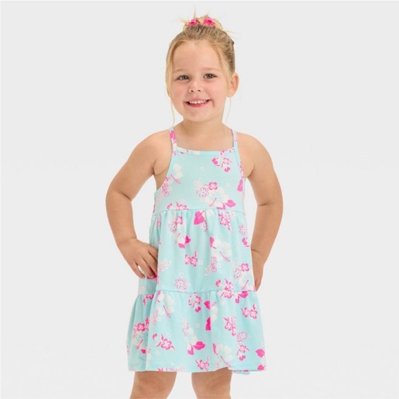 Cat & Jack Other - Toddler Girls Floral Tank Dress